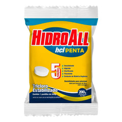 CLORO PARA PISCINA TABLETE 200G PENTA HIDROALL