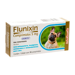 FLUNIXIN 5MG CX C/ 10 COMPRIMIDOS CHEMITEC