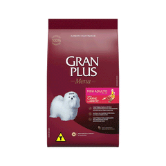 GRANPLUS MENU CAO ADULTO MINI CARNE/ARROZ 15 KG