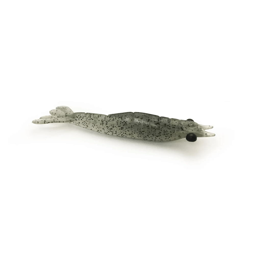 FISHING ISCAS CAMAROES ULTRA SOFT OFFSET 7,5CM NEW MUSGO 3 UNDS