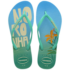 HAVAIANA TOP POSTCARD BEGE PALHA 41/42
