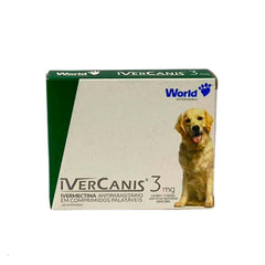 IVERCANIS 3MG C/ 4 COMP