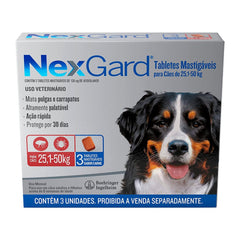 NEXGARD 3 TABLETE MASTIG 25-50 KG