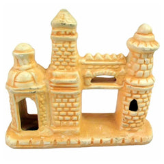 ENFEITE AQUARIO CERAMICA CASTELINHO ENVELHECIDO 41E