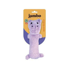 MORDEDOR BARRIGUINHA PLUSH HIPPO ROSA MANGO PET