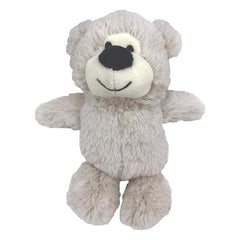 MORDEDOR PELUCIA HAPPY BEAR PEQUENO CINZA MANGO PET