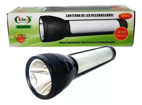 LANTERNA DE LED RECARREGAVEL 36+5W ID-6004W