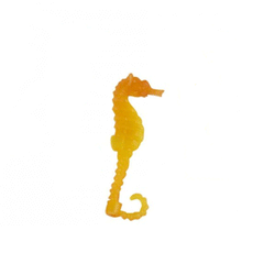 ENFEITE AQUARIO PLASTICO CAVALO MARINHO STILL PET