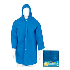 CAPA CHUVA PVC REFORCADA AZUL G PLASTNOVA
