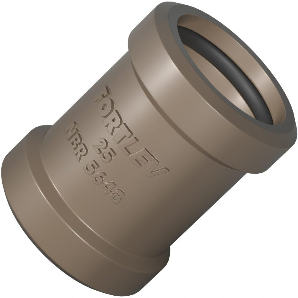 LUVA CORRER P/ TUBO SOLDAVEL 50MM FORTLEV