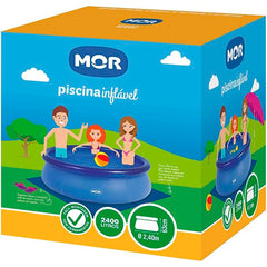 PISCINA INFLAVEL 2400LT MOR