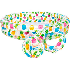 PISCINA INFLAVEL 248L C/ BOLA E BOIA INTEX