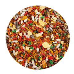MISTURA TURBINADA COM FRUTAS E LARVAS PARA TRINCA FERRO 1KG THUNDER