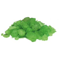 PEDRA ORNAMENTAL P/ AQUARIOS E ARRANJOS VERDE FLUOR PCT 950GR