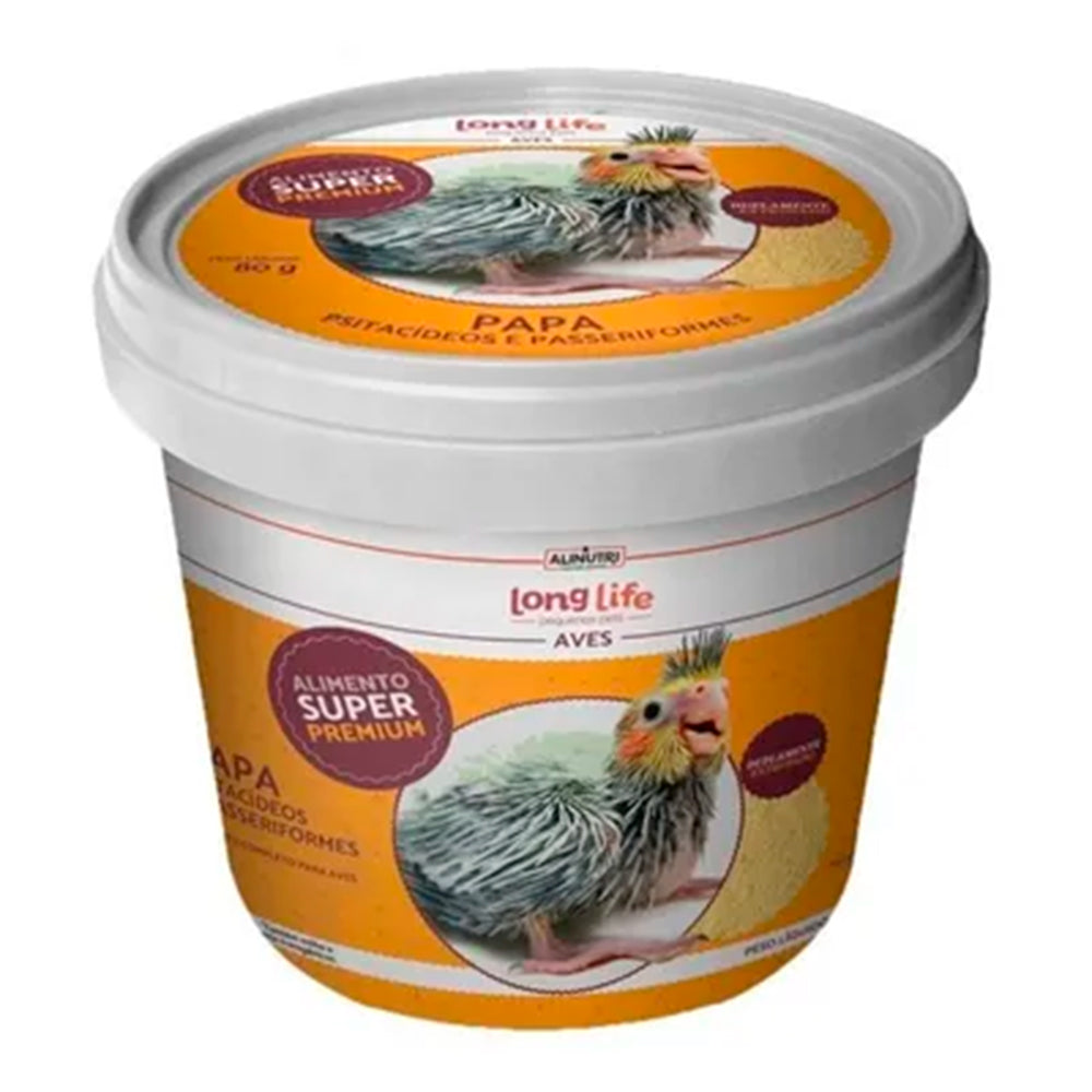 LONG LIFE PAPA AVES PEQUENOS PETS 450G