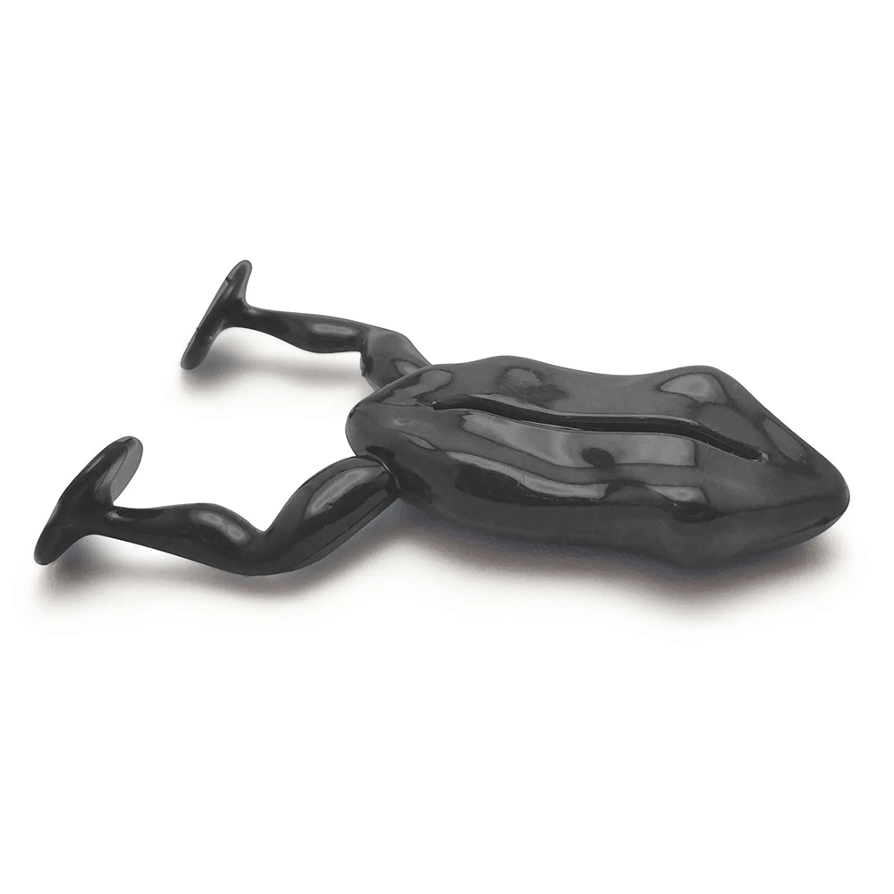 FISHING ISCAS FROGS BABY FROG 7CM  BLACK 2 UNDS
