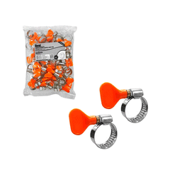 ABRACADEIRA INOX 3/4 13-19MM C/ BORBOLETA