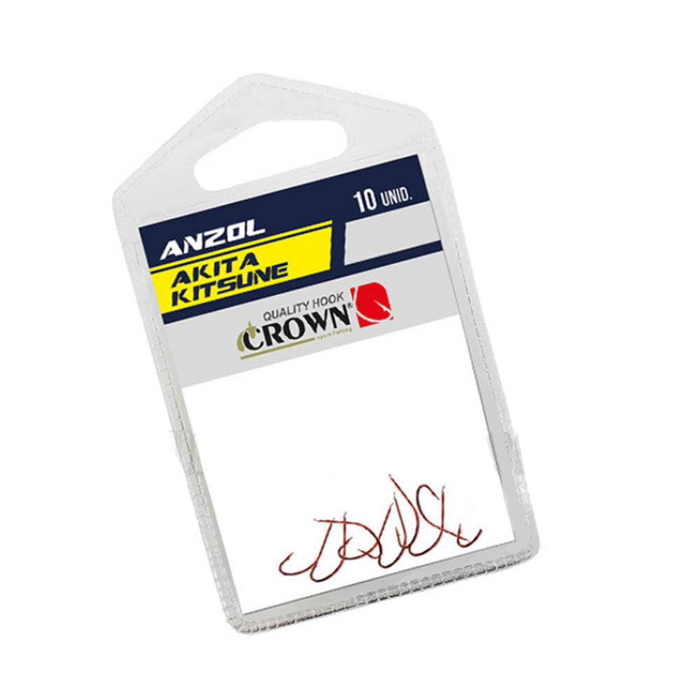 ANZOL CROWN AKITAKITSUNE RED. 06 C/ 10 UNDS