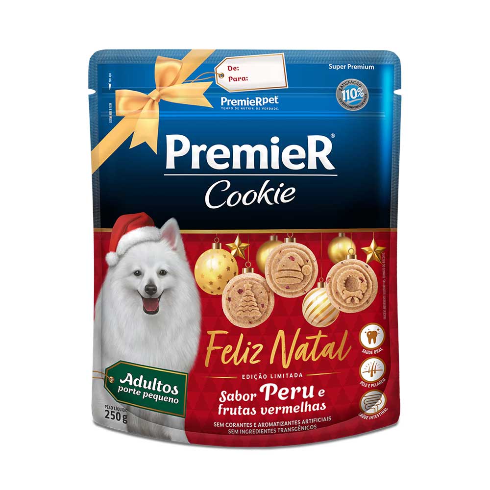 PREMIER COOKIE CAES AD NATAL 250G