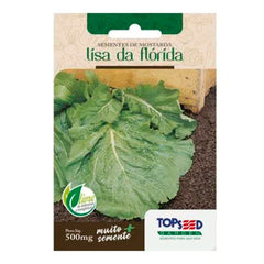 SEMENTE MOSTARDA LISA DA FLORIDA SACHE 500MG TOPSEED