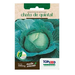 SEMENTE REPOLHO CHATO DE QUINTAL SACHE 500MG TOPSEED