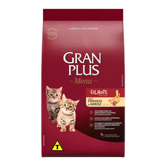 GRANPLUS GATO FILHOTE FRANGO/ARROZ PCT 3KG