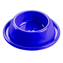 COMEDOURO PLASTICO ANTI-FORMIGA FILHOTE AZUL 300ML