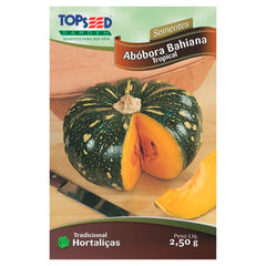 SEMENTE ABOBORA BAHIANA TROPICAL SACHE 2,5G TOPSEED
