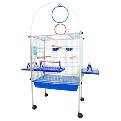 VIVEIRO CALOPSITA TRIPLEX AZUL JEL PLAST