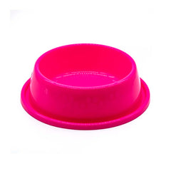 COMEDOURO PLASTICO ANTI-FORMIGA MEDIO ROSA 900ML