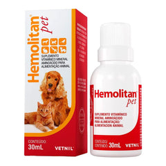 HEMOLITAN PET 30ML VETNIL