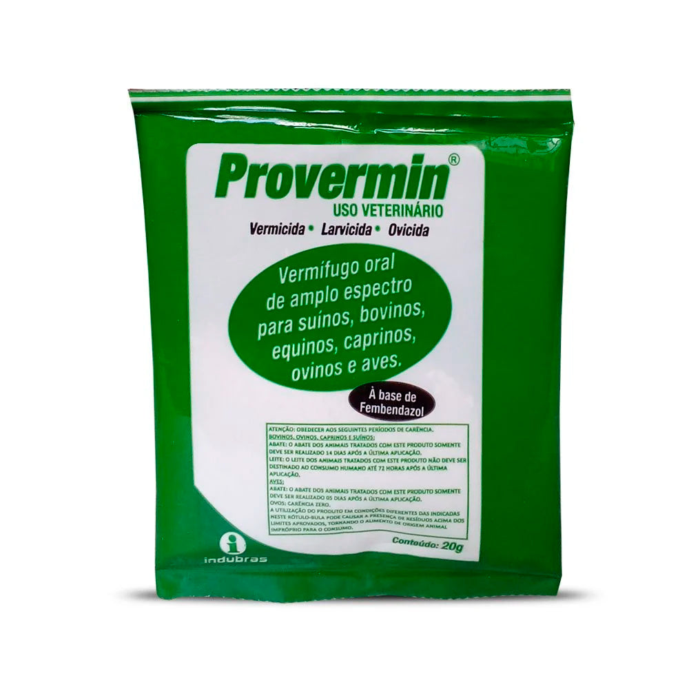 PROVERMIN SACHE 20GR INDUBRAS