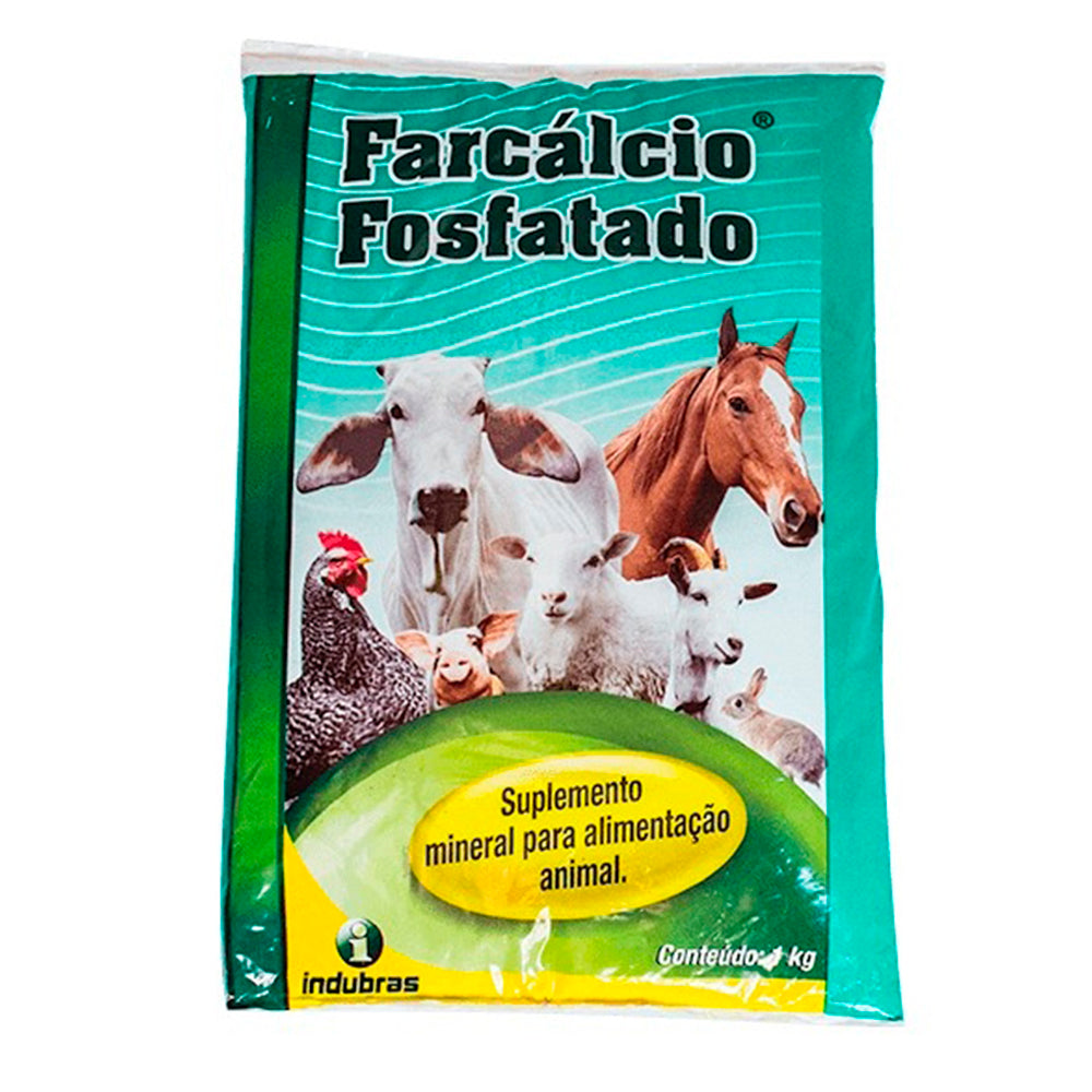 FARCALCIO FOSFATADO 1 KG INDUBRAS