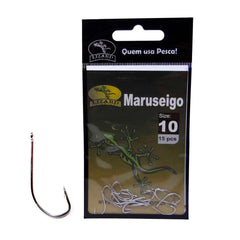 ANZOL MARUSEIGO Nº 10 pct. c/15 un LIZARD FISHING
