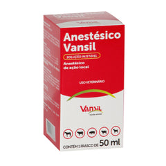 ANESTESICO INJETAVEL 50ML VANSIL