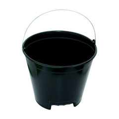 BALDE CONCRETO PLASTICO PRETO 12L C/ PEGA ALTA UNIJET