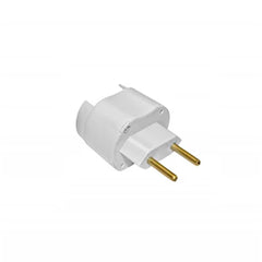 PINO ADAPTADOR 2P UNIVERSAL BRANCO REF 9294 PLUZIE