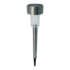 LUMINARIA JARDIM SOLAR INOX ECOFORCE