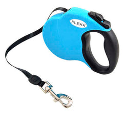 GUIA RETRAT THEPETS FLEXX PEQ 10KG AZUL