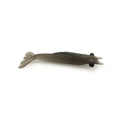 FISHING ISCAS CAMAROES ULTRA SOFT OFFSET 9CM IRON 3 UNDS