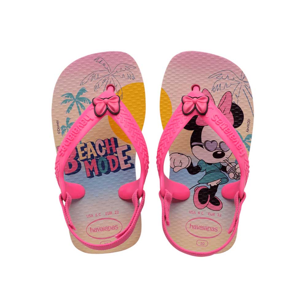 HAVAIANAS BABY DISNEY CLASS ROSA 20