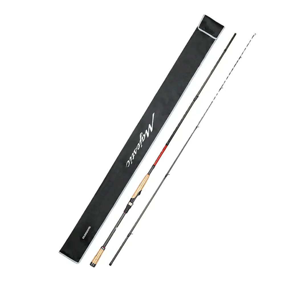 MAJESTIC 1,65M - VARA P/ MOLINETE (5--15LBS) FIBRA DE VIDRO MACIÇA