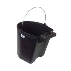 BALDE CONCRETO PLASTICO 15L C/ PEGA ALTA PRETO ENFORT