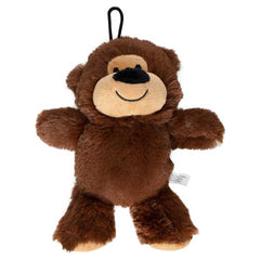 MORDEDOR PELUCIA HAPPY BEAR PEQUENO MARROM MANGO PET