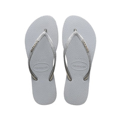 HAVAIANA SLIM SPARKLE II CINZA GELO 35/36