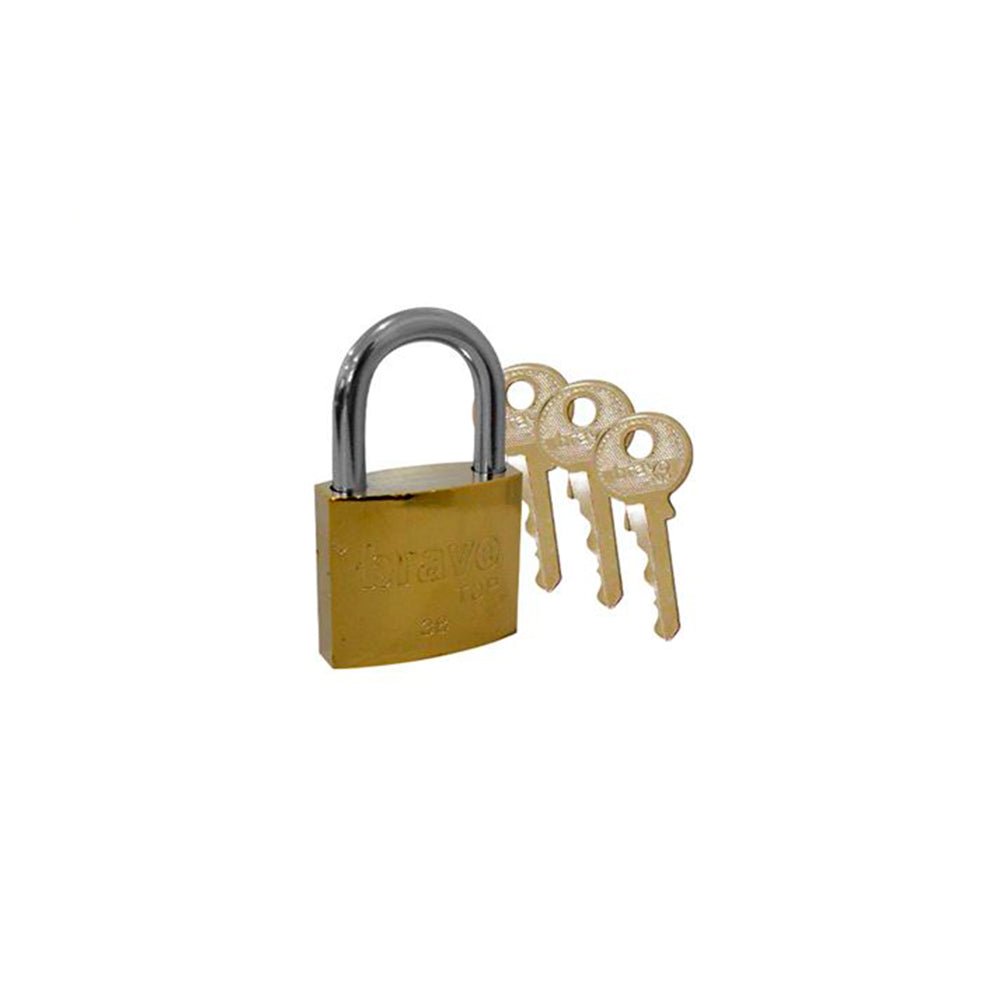 CADEADO 50MM GOLD/BRAVO
