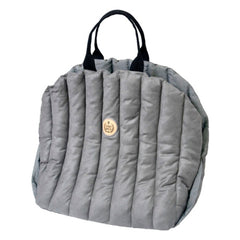 BOLSA MONACO CINZA 45X32X45CM