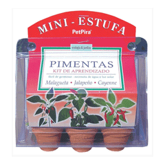 KIT SEMENTES MINI ESTUFA PIMENTAS I