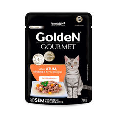 GOLDEN GOURMET GATOS ADULTOS ATUM 70G
