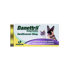 DANETTRIL 50MG CX C/ 10 COMPRIMIDOS INDUBRAS